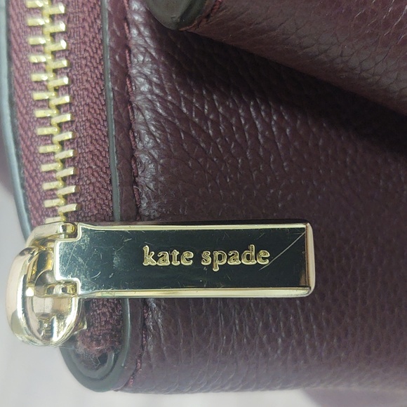 Kate Spade~Monet Large Compartment Tote~Deep Berry~EUC! - Picture 4 of 17